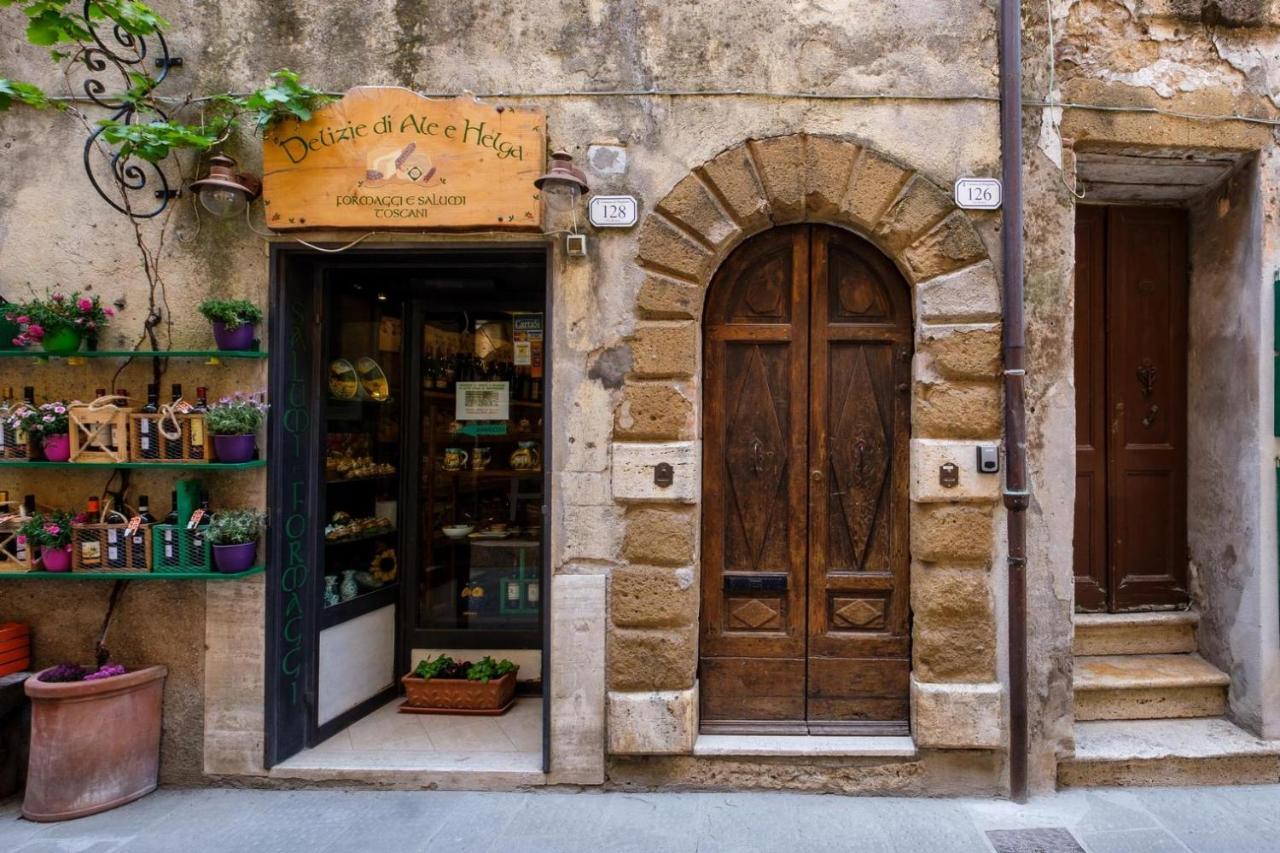 Ferienwohnung Casa Nel Corso Pitigliano Exterior foto